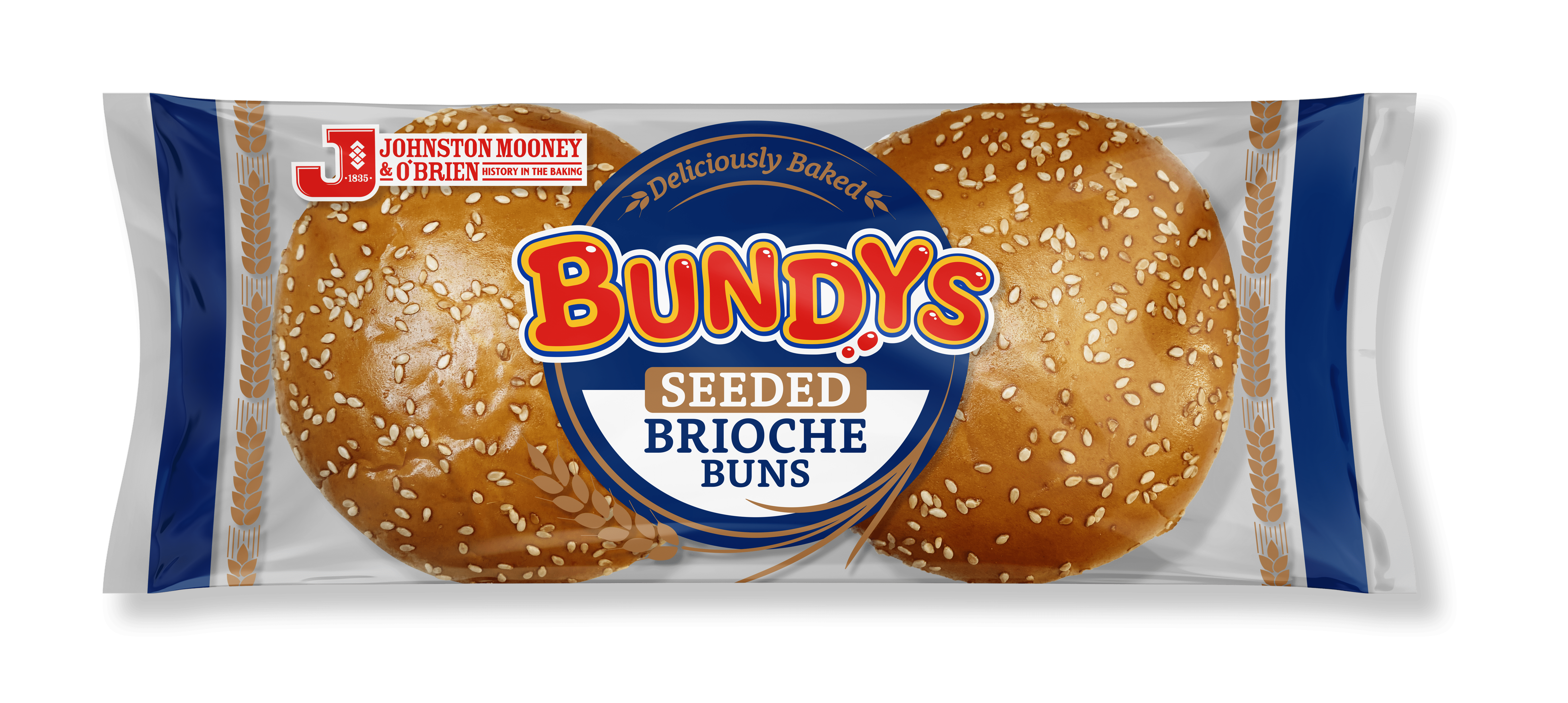 Bundys Seeded Brioche Buns