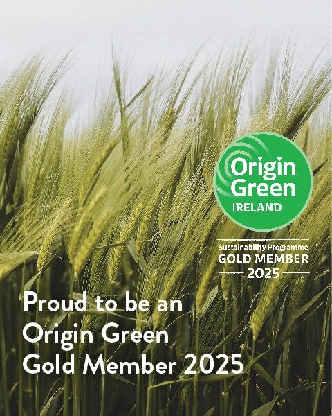 Proud to be an Origin Green Gold Member 2025