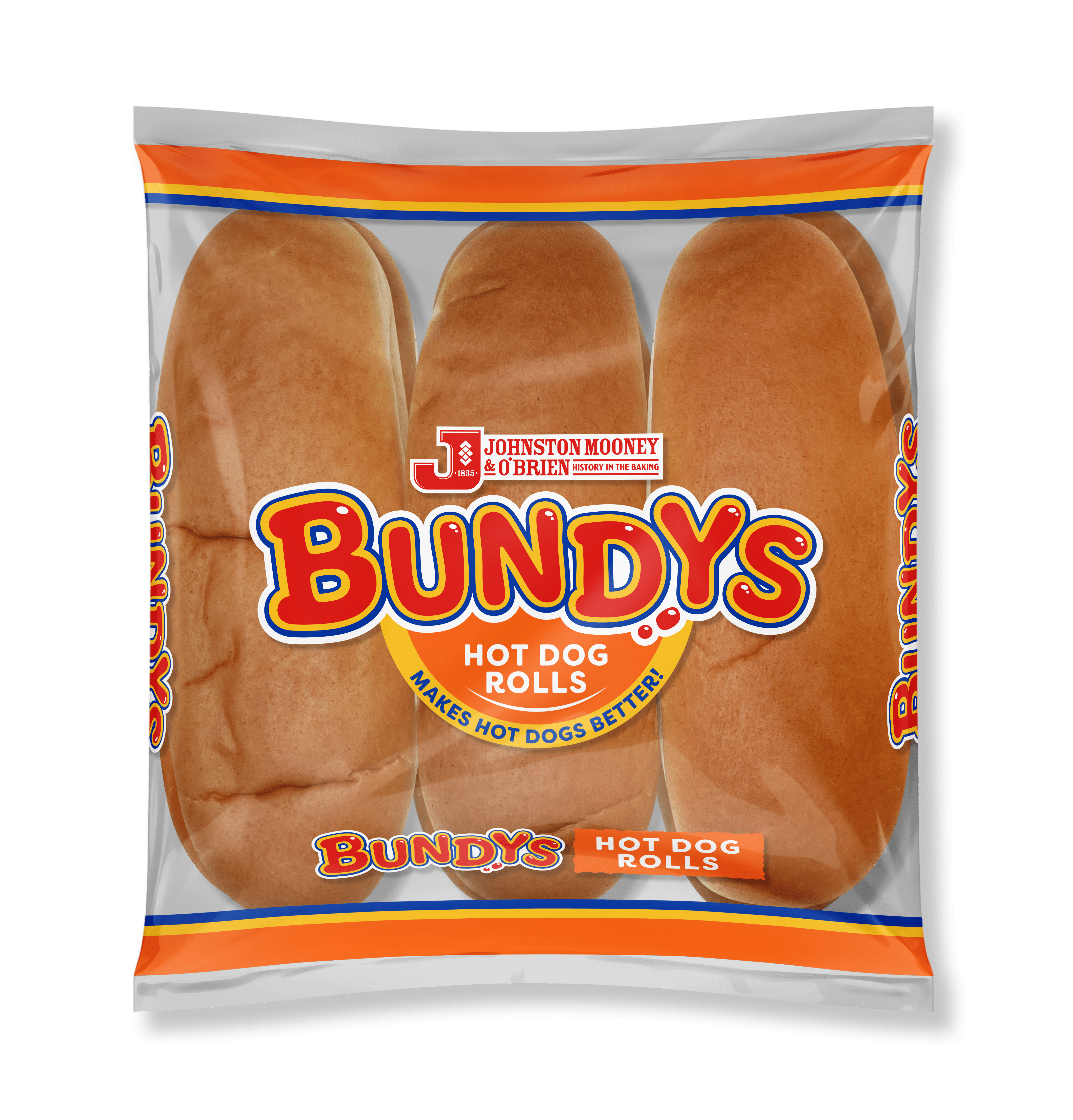 Bundys Hot Dog Rolls